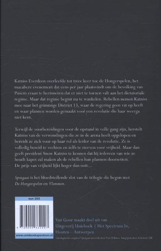Achterkant van Spotgaai