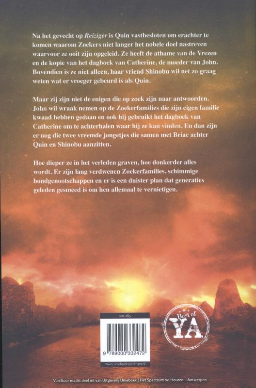 Achterkant van Traveler
