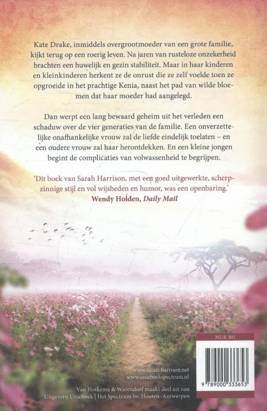 Achterkant van Een pad vol wilde bloemen