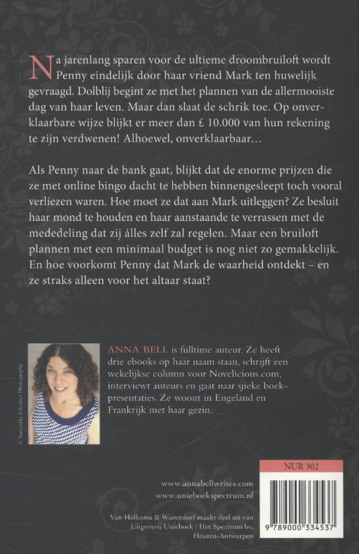 Achterkant van De budget-bruid