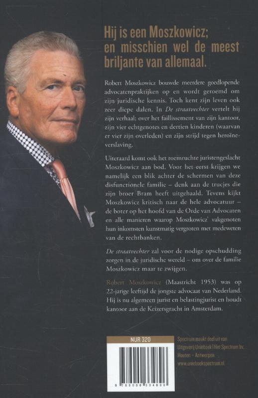 Achterkant van De straatvechter