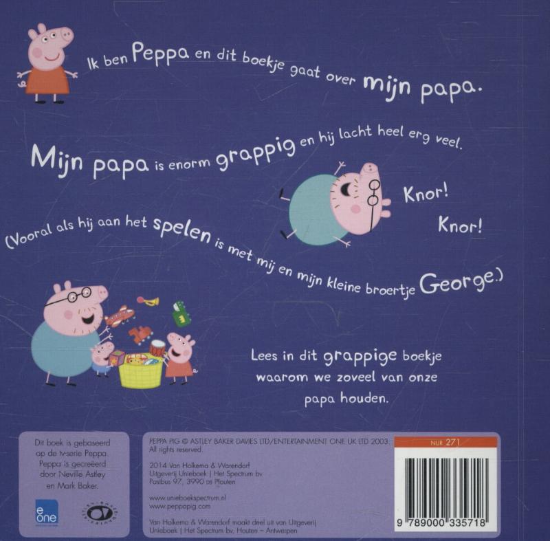 Achterkant van Papadag