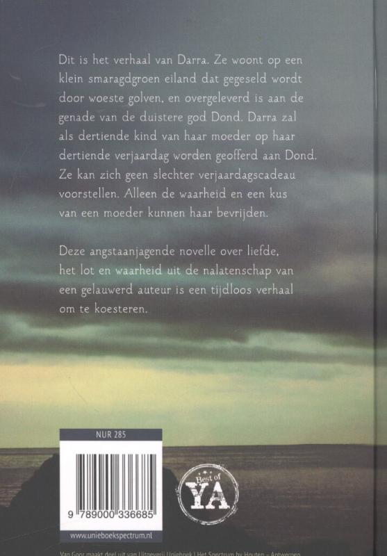 Achterkant van Donds offer