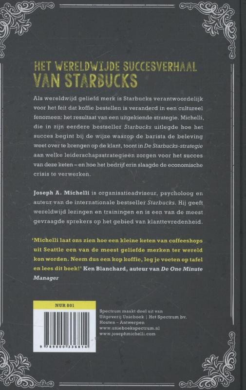 Achterkant van De Starbucks strategie