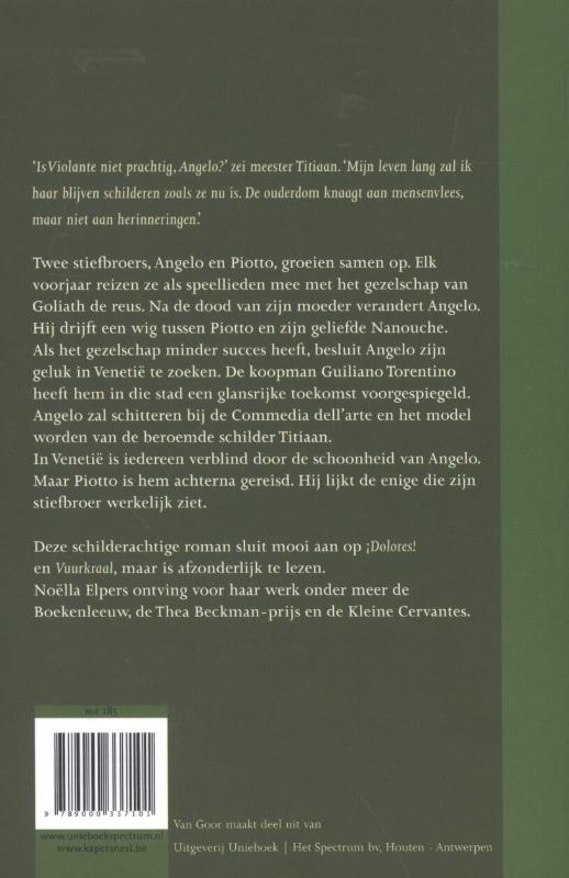 Achterkant van De engelen van Venetie