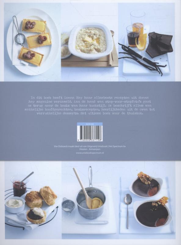 Achterkant van Donna Hay-de basics