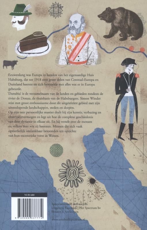 Achterkant van Danubia