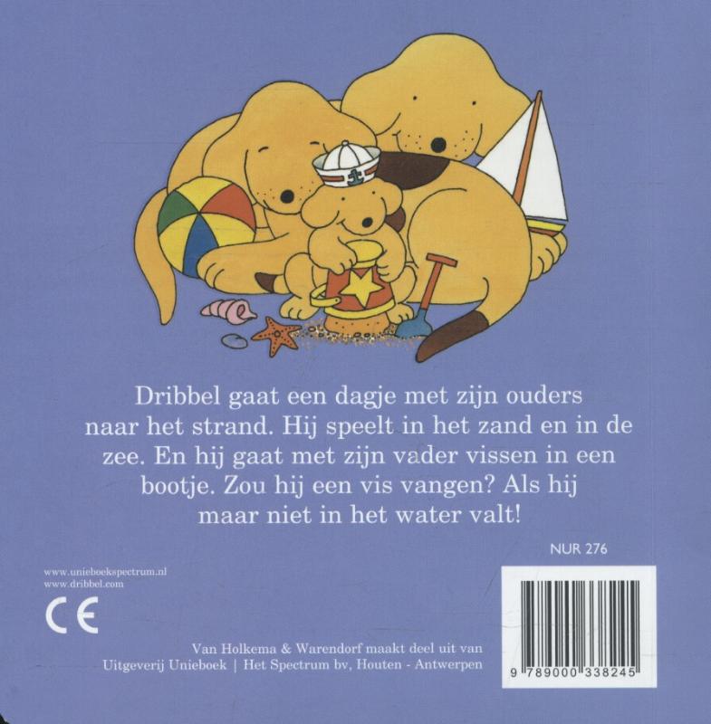 Achterkant van Dribbel naar het strand