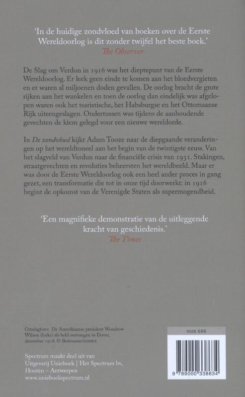 Achterkant van De zondvloed
