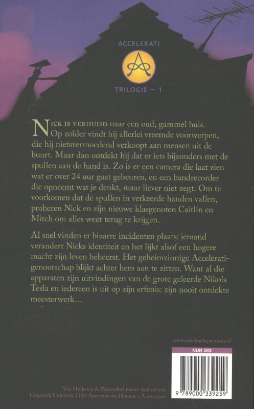 Achterkant van De mysterieuze zolder