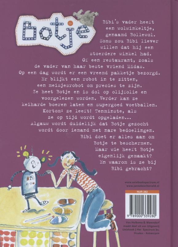 Achterkant van Botje