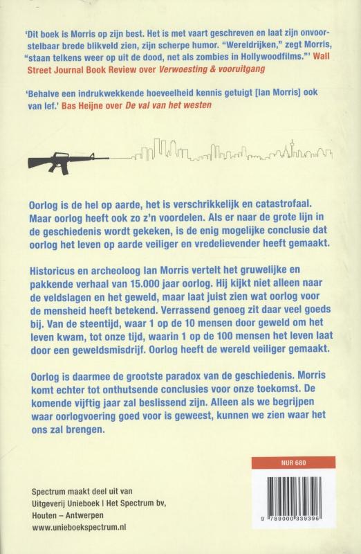 Achterkant van Verwoesting en vooruitgang