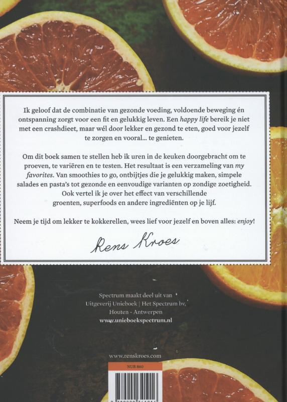 Achterkant van Powerfood