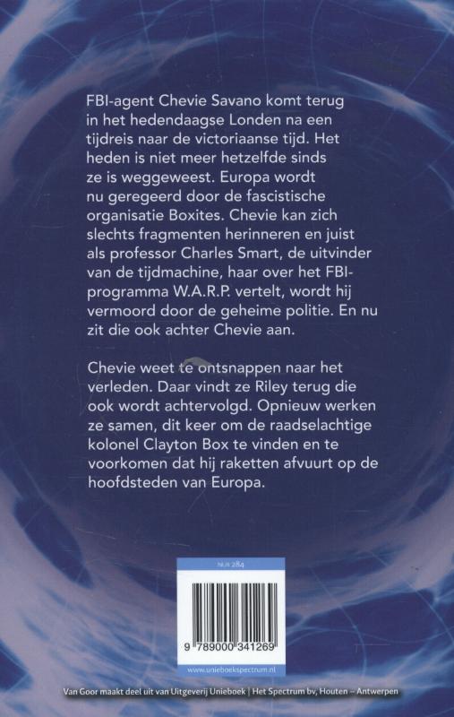 Achterkant van Greep naar de macht