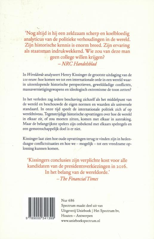 Achterkant van Wereldorde