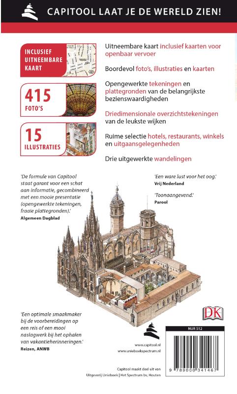 Achterkant van Barcelona & Catalonië