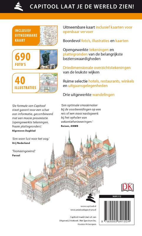 Achterkant van Boedapest