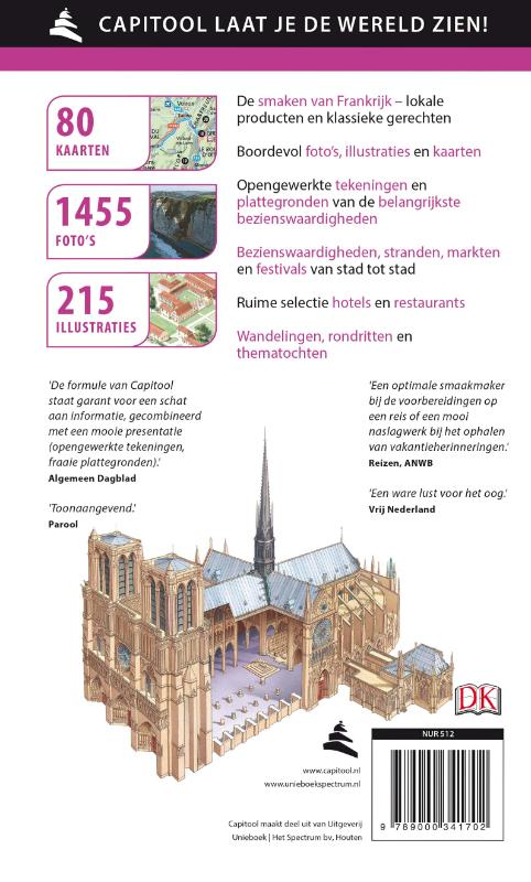 Achterkant van Frankrijk