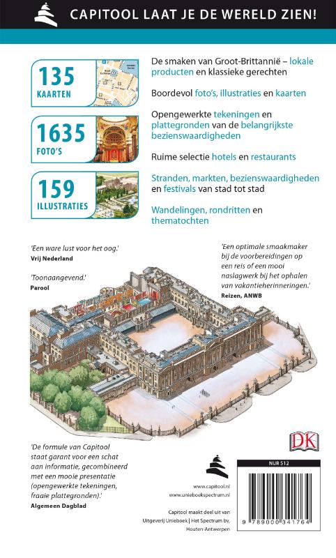 Achterkant van Groot-Brittannië