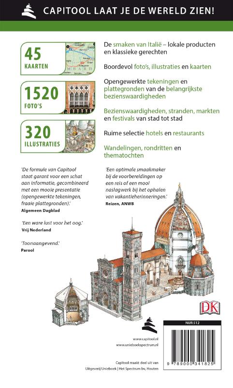 Achterkant van Italië