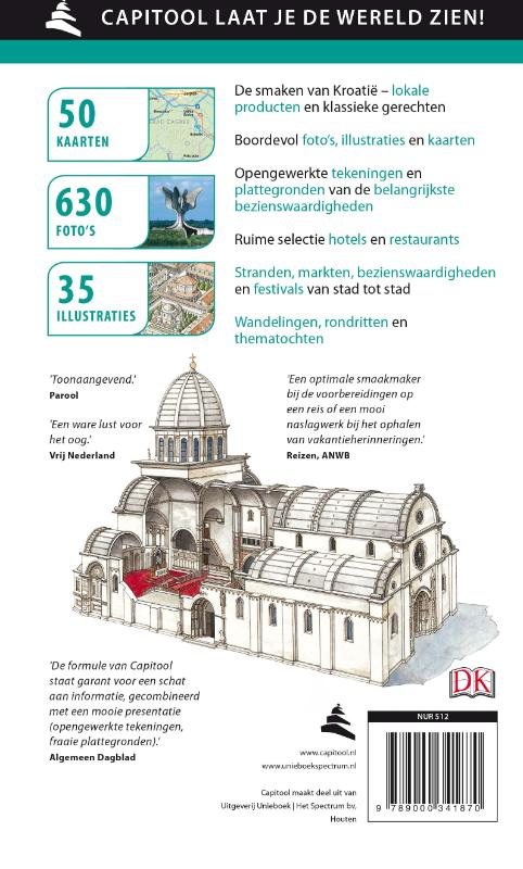 Achterkant van Kroatië