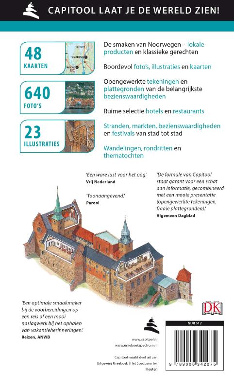 Achterkant van Noorwegen