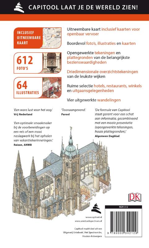 Achterkant van Praag