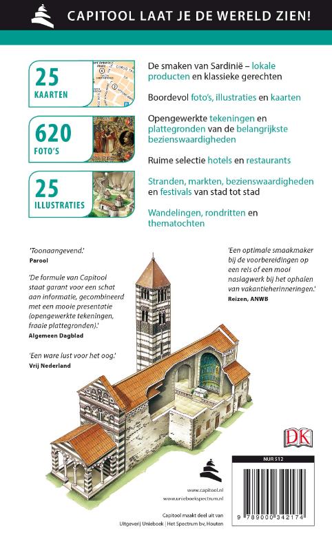 Achterkant van Sardinië
