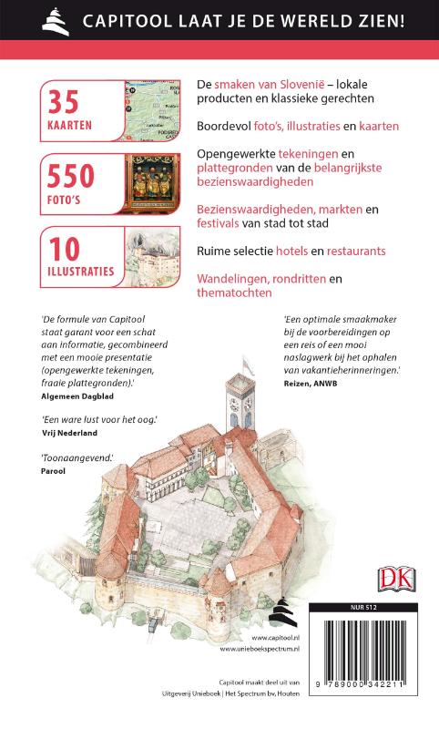 Achterkant van Slovenië