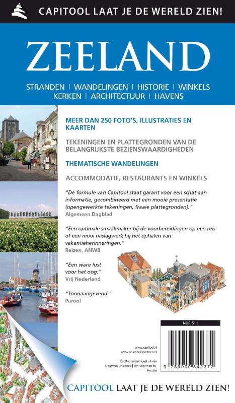 Achterkant van Zeeland