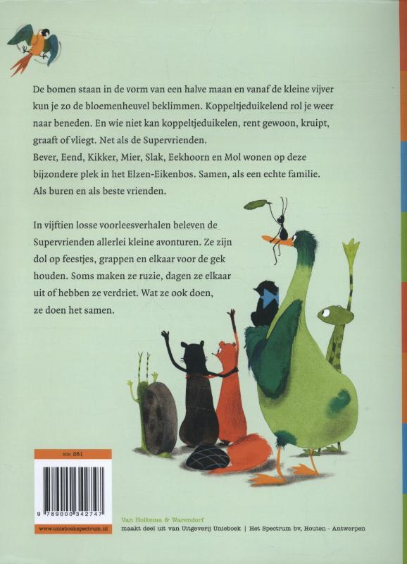 Achterkant van Verhalen uit het Elzen-Eikenbos