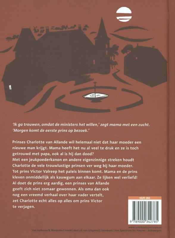 Achterkant van Vanillevla met wormen