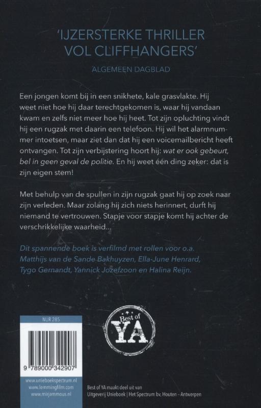 Achterkant van Boy 7