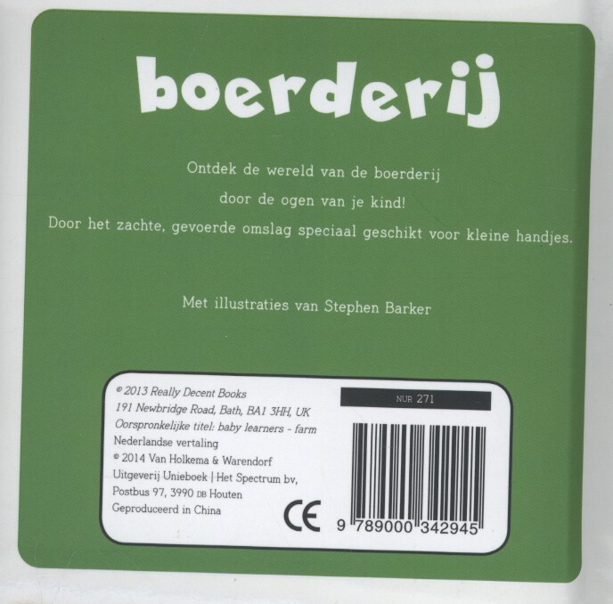 Achterkant van Boerderij
