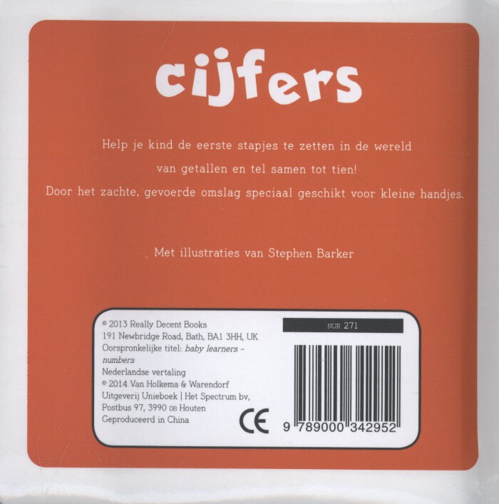 Achterkant van Cijfers