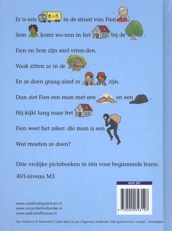Achterkant van De hut van Fien en Sem