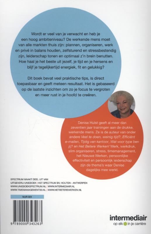 Achterkant van Timemanagement 3.0