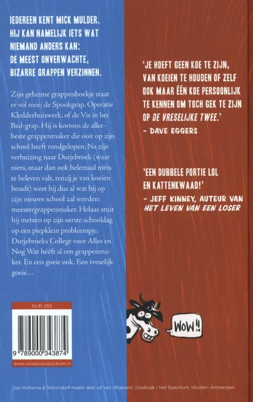 Achterkant van De vreselijke twee