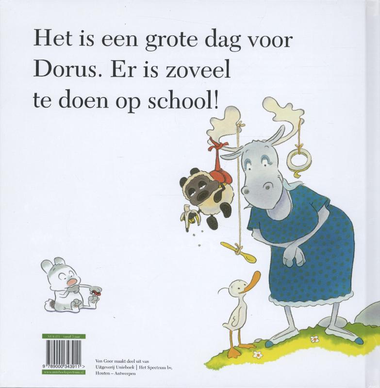 Achterkant van Hoera naar school!