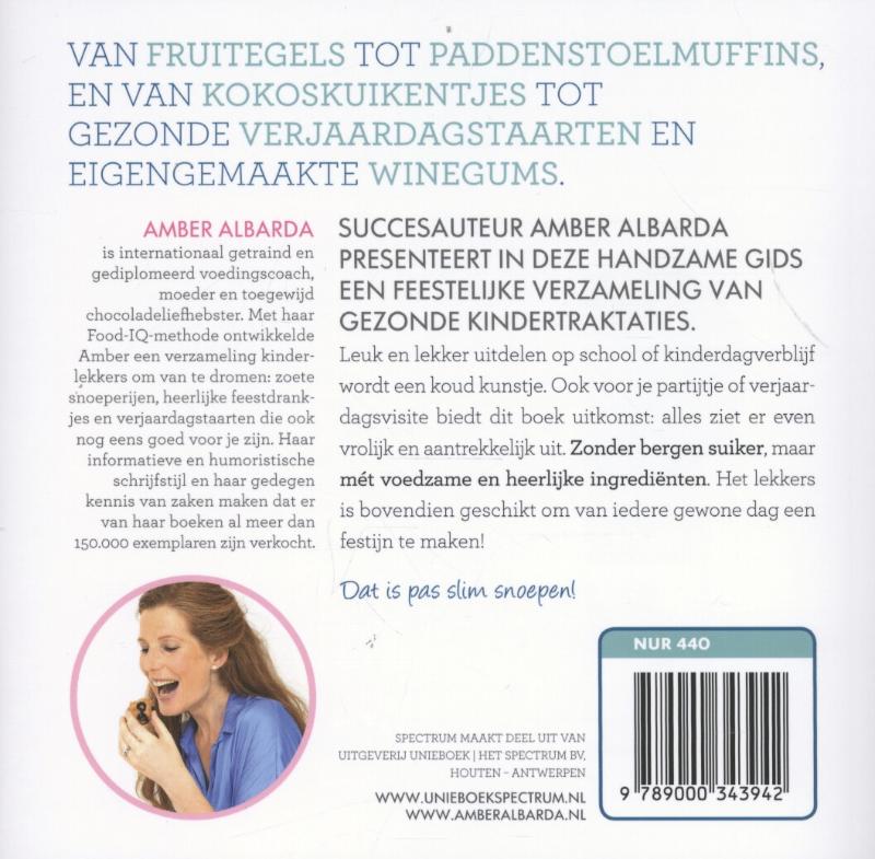 Achterkant van Gezond trakteren