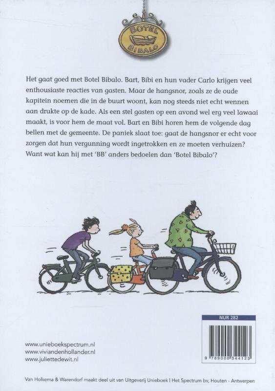Achterkant van Het geheim van de kapitein