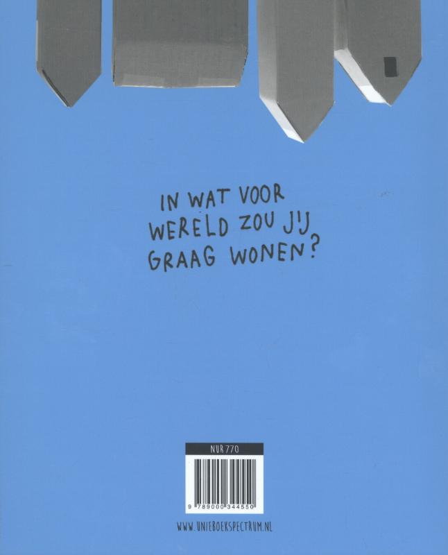 Achterkant van De fantasiewereld van