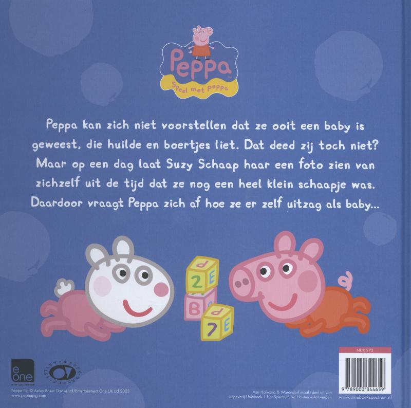 Achterkant van Het grote boek van kleine Peppa