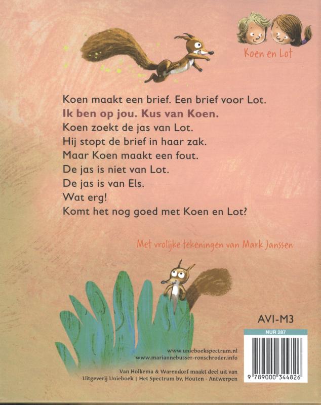 Achterkant van Ik ben op jou