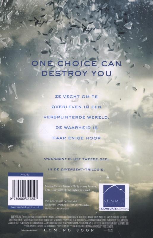 Achterkant van Insurgent