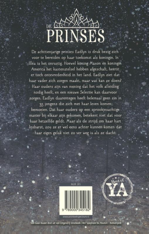 Achterkant van De prinses