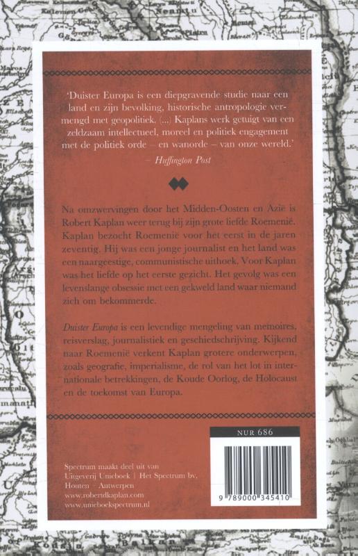 Achterkant van Duister Europa