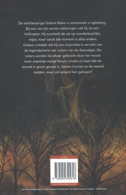 Achterkant van Riders