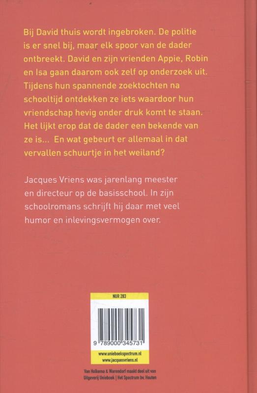 Achterkant van Een stelletje mooie vrienden