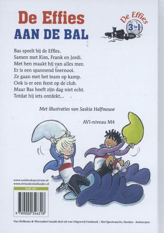 Achterkant van De Effies aan de bal
